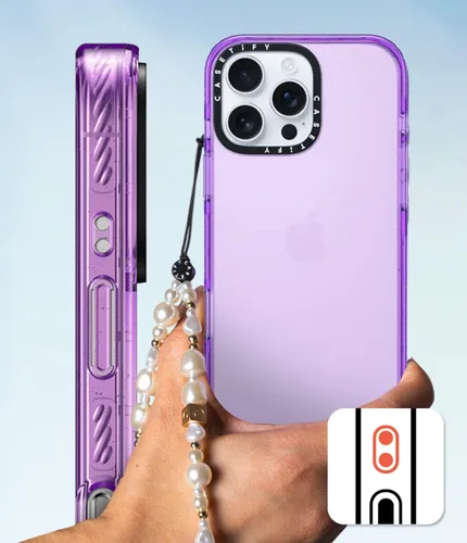 Miniatura 6 de CASETiFY Impact - Funda para iPhone 11 - Flower Power Retro - Negro Transparente