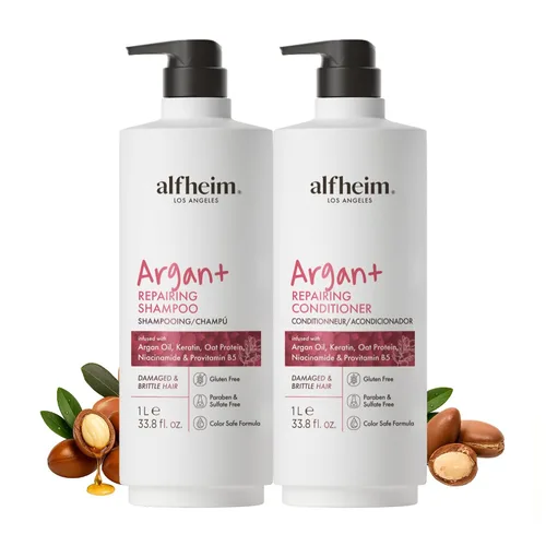 Miniatura 15 de ALFHEIM Set de Champú y Acondicionador Purificante de Romero+ – Cuidado Equilibrante para Cabello Graso y Fino con Aceites de Romero, Menta y Jojoba