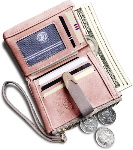 Miniatura 2 de TOPKULL Carteras para mujer Rfid pequeñas compactas con cremallera y monedero para mujer, S