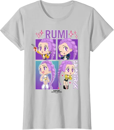 Miniatura 16 de Camiseta con licencia oficial de Kpop Demon Hunters Rumi