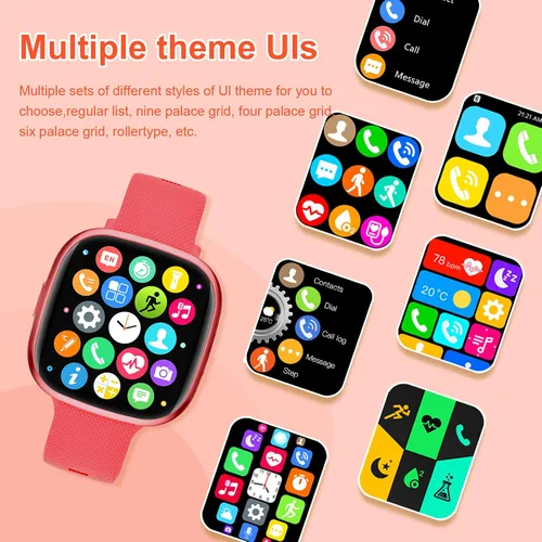 Miniatura 6 de LogHog Reloj deportivo digital para adolescentes de 5 a 16 años, rastreador de actividad con reloj despertador, monitor de sueño, clima