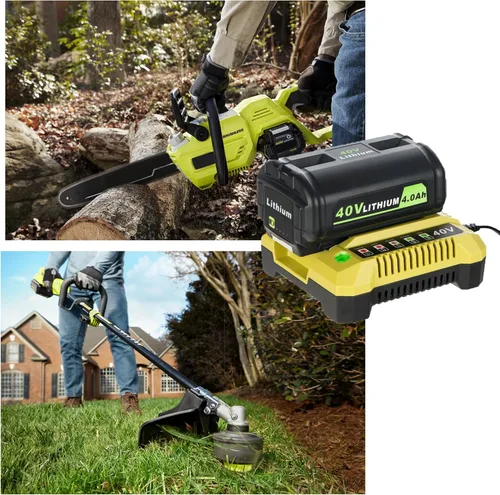 Miniatura 6 de Batería de repuesto de alta capacidad de 4.0Ah para batería Ryobi de 40 V - Vida útil prolongada y rendimiento confiable
