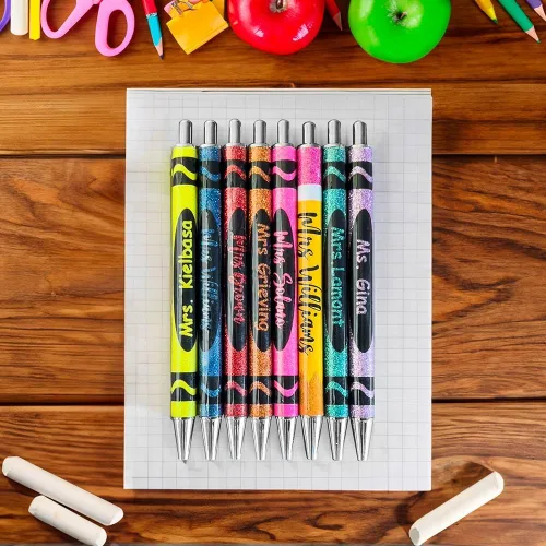 Miniatura 7 de NICEDREAM Bolígrafo personalizado con nombre, bolígrafo con nombre personalizado, regalo para ella, bolígrafo con nombre, bolígrafos de gel, regalo