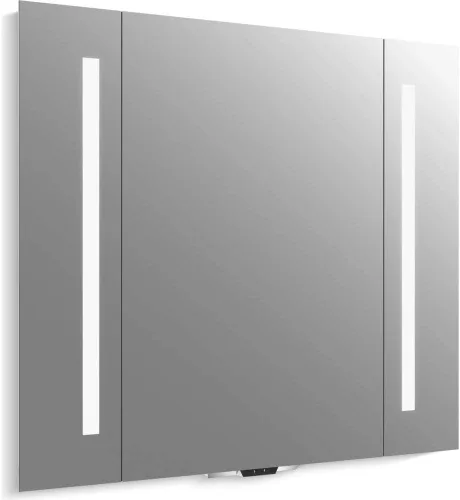 Miniatura 15 de KOHLER 99001-NA Verdera - Botiquín de baño de 15 pulgadas de ancho x 30 pulgadas de alto con espejo de aumento, gabinete de pared de baño empotrado