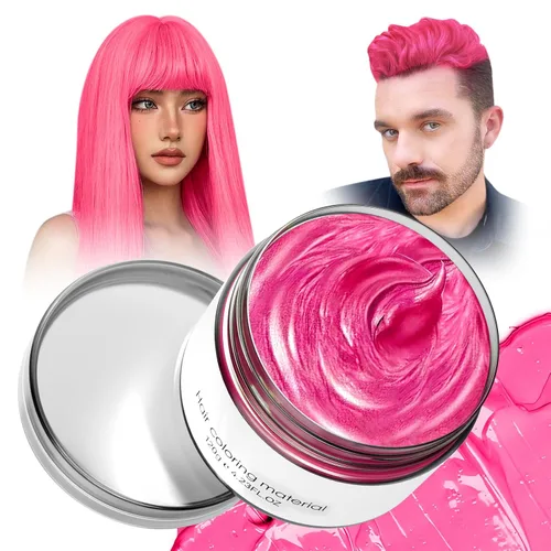Miniatura 9 de Tinte temporal naranja para el cabello, cera temporal de color del cabello, tinte natural lavable para el cabello para mujeres y hombres, fiesta