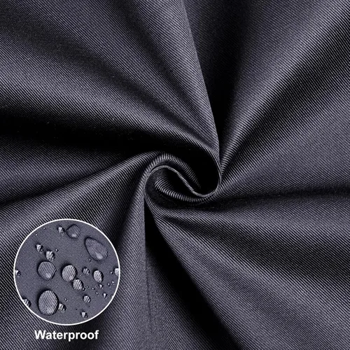 Miniatura 5 de TFTAFAN Delantal Cobbler Unisex Impermeable Delantal con 2 Bolsillos Profundos Art Smock para Pintar Limpieza Artiest Delantal Trabajo Cocina Gris