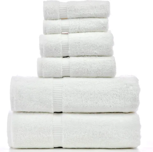 Miniatura 16 de Luxury Hotel & Spa Collection - Toalla ecológica de 100% algodón turco de 27 x 54 pulgadas (27 x 54 onzas), de secado rápido, para baño, borde