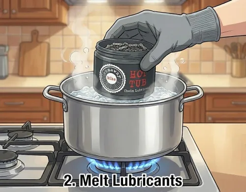 Miniatura 3 de Lubricante de cadena HOT TUB