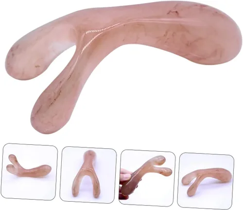 Miniatura 6 de Healifty 3 unids exfoliante de nariz multiusos masajeador de resina facial raspador portátil para masaje de acupuntura