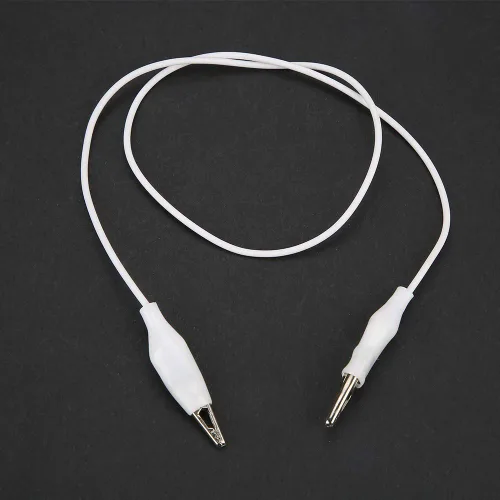Miniatura 3 de Clips, 10 cables de alambre de doble extremo, cables de prueba de clip de 19.7 in/20 pulgadas con clips aislantes para pruebas eléctricas, 5