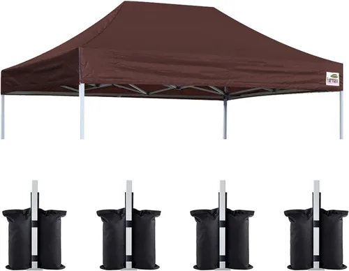 Miniatura 52 de Eurmax USA toldo desplegable de repuesto, cubierta superior para tienda de campaña, armado instantáneo, solo la cubierta superior, 4 bolsas
