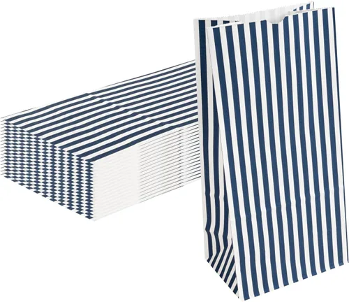Miniatura 48 de Restaurantware Bag Tek - Bolsas de papel de 2 libras, 100 bolsas de almuerzo desechables, pequeñas para almuerzos, sándwiches y aperitivos, bolsas
