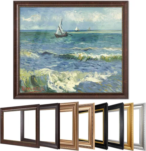 Miniatura 95 de DECORARTS - Serie de pinturas enmarcadas de Vincent Van Gogh (favoritos) – impresión giclée de arte en lienzo.