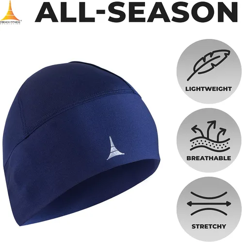 Miniatura 26 de Gorro para correr o forro para casco: máxima retención térmica y absorción de la humedad. Se ajusta debajo de cascos.