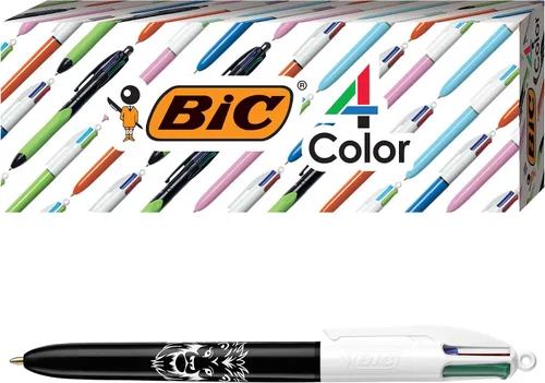 Miniatura 9 de BIC Bolígrafo retráctil Pro de 4 colores, surtido, paquete de 3