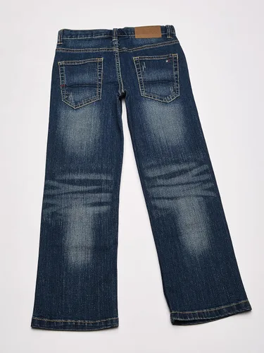 Miniatura 6 de Tommy Hilfiger Boys' Big Revolution Slim Straight Leg Stretch Jean