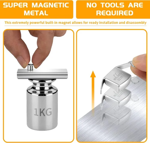 Miniatura 3 de Guía de costura magnética, 4 piezas de imán para máquina de coser universal