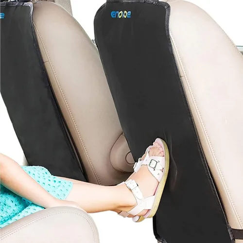 Miniatura 6 de Enovoe Protectores de asiento de automóvil para niños, paquete de 4 fundas de asiento trasero de automóvil de alta calidad que ofrecen protección