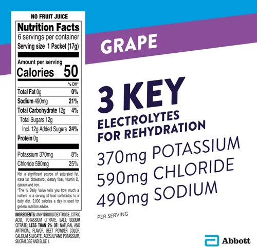 Miniatura 5 de Paquetes de polvo grande Pedialyte, 1, 1