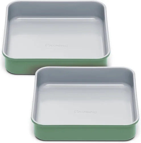Miniatura 6 de Caraway Sartén Cuadrada de Cerámica Antiadherente de 9" - Revestimiento de Cerámica Naturalmente Deslizante - No Tóxico, Libre de PTFE y PFOA