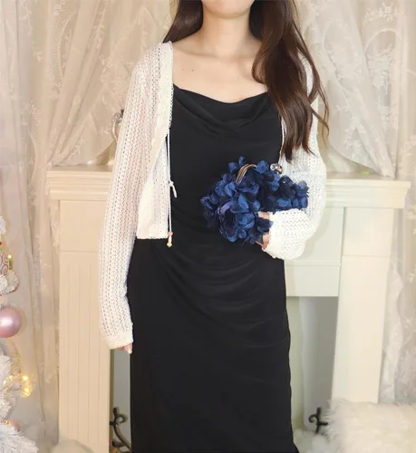Miniatura 3 de Bolso de noche para mujer, diseño floral, para boda, baile de graduación, beso