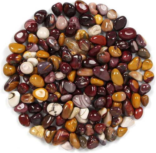 Miniatura 19 de Fragmentos de piedras de cristal mezclado natural de 1.1 libras - Piedras preciosas de cristal curativo triturado para brujería, rocas decorativas