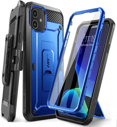 Miniatura 9 de SUPCASE Funda para iPhone 11 con protector de pantalla (Unicorn Beetle Pro), [soporte integrado y clip para cinturón] [protección de grado militar]