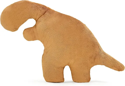 Miniatura 6 de Mini Dinosaurio Nuggets de Pollo de Peluche 4.2 Pulgadas, Almohada de Juguete Relleno de Nuggets de Pollo Frito Dino Realista y Divertido, Regalo