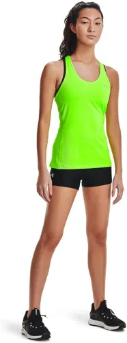 Miniatura 2 de Under Armour - Pantalones cortos HeatGear, tiro medio, para mujer