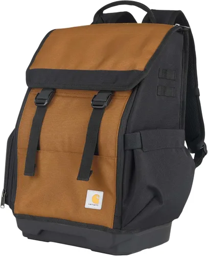 Miniatura 11 de Carhartt Bolsa de herramientas para hombre con correas de hombro ajustables, duradera, resistente al agua, organizador de herramientas mediano
