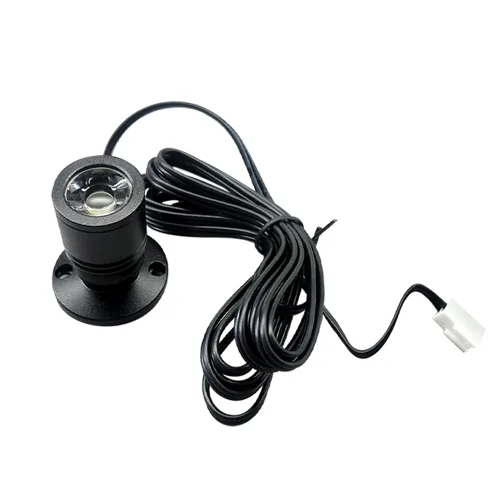 Miniatura 2 de Mini focos LED regulables de 12V para exhibición – Luz diurna de 1.5W 6500K, focos pequeños para exhibiciones con regulador de intensidad, negro