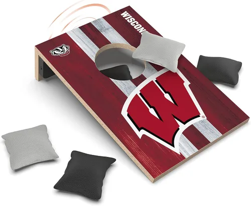 Miniatura 60 de SOAR Juego de Cornhole de mesa NCAA y altavoz Bluetooth