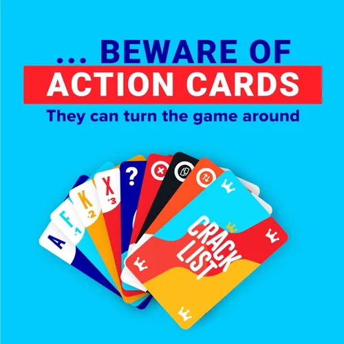 Miniatura 5 de SAVANA Crack List - The Crack-You-Up Categorías Juego de cartas Más de 2 jugadores Juego rápido y divertido para niños, adolescentes y adultos
