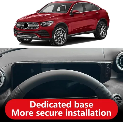 Miniatura 3 de Soporte de teléfono de coche para Mercedes Benz Clase C 2022-2026, GLC 2023-2026, CLE 2024-2026 Sedan Wagon Accesorios para automóvil, soporte