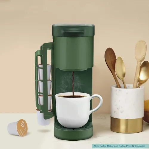 Miniatura 8 de STORAGENIE Soporte para cápsulas de café Keurig, montaje en pared lateral, almacenamiento de tazas K, perfecto para mostradores pequeños