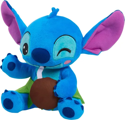 Miniatura 2 de Disney Stitch - Pequeño punto de peluche y coco, animal de peluche, azul, alien, juguetes para niños a partir de 2 años Just Play