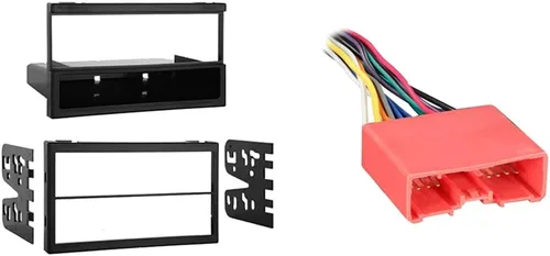Miniatura 5 de Metra 99-7505 - Kit múltiple de instalación DIN individual o doble para vehículos Mazda 1994-2006, color negro