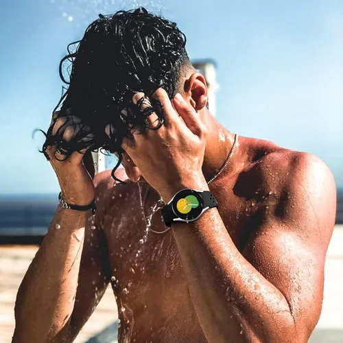 Miniatura 2 de DaQin Correa Deportiva Sin Espacios Compatible con Samsung Galaxy Watch 7/6/5/4 Banda 40mm 44mm/Galaxy Watch FE/Watch 6 4 Classic 43mm 47mm 42mm