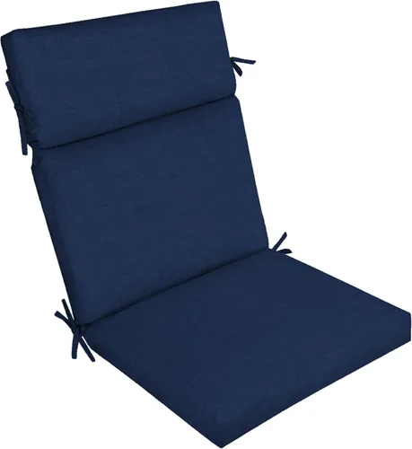 Miniatura 15 de Arden - Cojín para silla de exterior, 21 x 20 pulgadas, resistente a la lluvia, resistente a la decoloración, 20 x 21 pulgadas, Palmira Paisley azul
