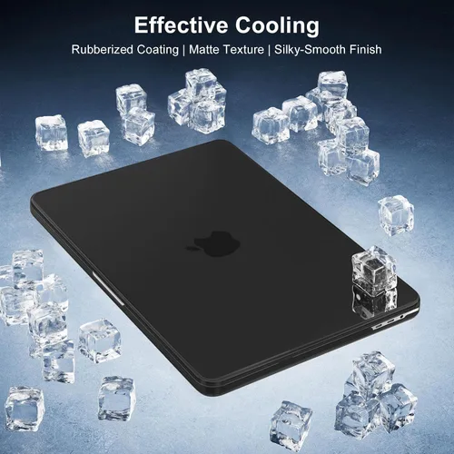 Miniatura 8 de MOSISO - Funda rígida de plástico para proteger la pantalla de MacBook Pro de 13 pulgadas, Negro