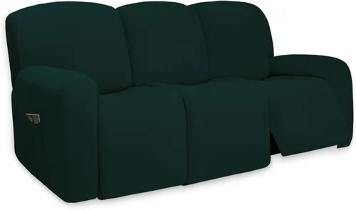 Miniatura 149 de PureFit - Funda superelástica con bolsillo p/protección de sofá/sillón - Suave cubierta de elastano antideslizante, lavable, c/base elástica, apta