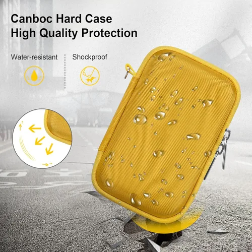 Miniatura 4 de Canboc Funda de transporte para cámara digital Kodak PIXPRO WPZ2, resistente e impermeable, bolsa de fotografía subacuática, bolsillo de malla