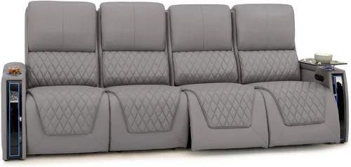 Miniatura 44 de Seatcraft Apex Zero-Gravity CoolZero - Asiento de cine en casa de cuero italiano, reposacabezas eléctrico, lumbar eléctrico, reclinable eléctrico