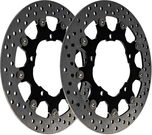 NICHE Juego de rotor de freno delantero para Suzuki Vstrom 1000 650 Katana 650 GSXS750 GSX1250FA 59210-31J00 59210-44G11