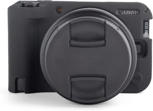 Miniatura 8 de MUZIRI KINOKOO Funda para cámara Canon EOS R50 V - Goma suave EOS R50 V/EOS R50V Funda protectora con diseño de agarre de mano - Funda antiarañazos