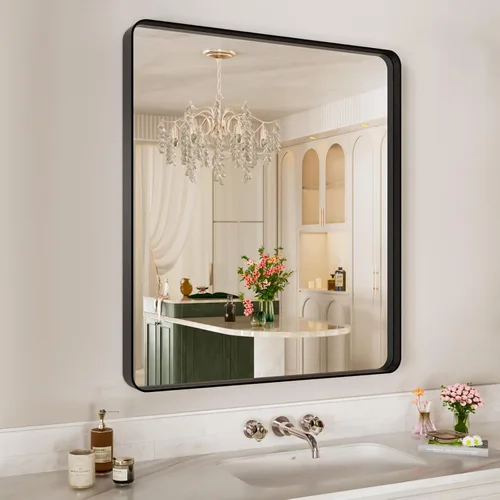 Miniatura 27 de Espejo de baño LED de 72 x 36 pulgadas, retroiluminado y frontal iluminado, espejo de tocador grande iluminado con luces, antiniebla, regulable