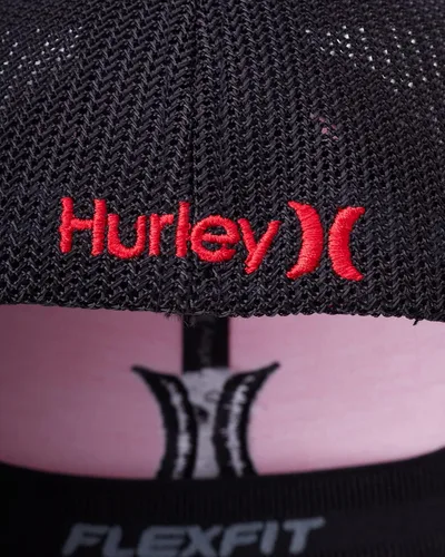 Miniatura 4 de Hurley Gorra de béisbol Icon Textures Flexfit para hombre