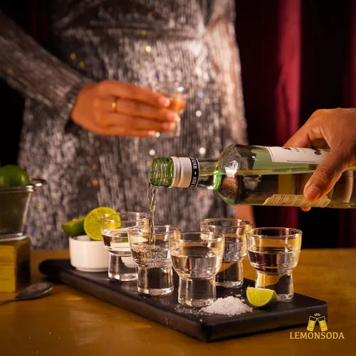 Miniatura 4 de LEMONSODA Haiku - Juego de vasos de chupito de sake, vasos de chupito de cristal de 2 onzas para sake, tequila, whisky, vodka, ginebra – Ideal