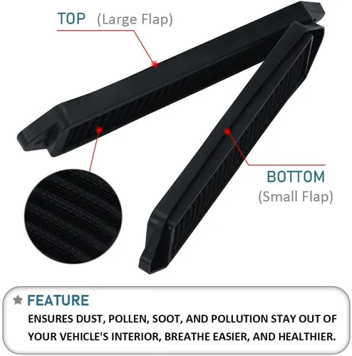 Miniatura 2 de Filtros de Cubierta de Aire Compatibles con BMW E chasis E82 E88 E90 E91 E92 E93 X1 335i 135i 328i Negro