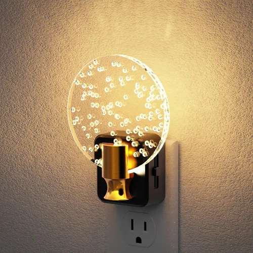 Miniatura 21 de JandCase Luz Nocturna, Luces Nocturnas Cambiantes de Color Enchufables en la Pared, Luz Nocturna RGB con Sensor de Luz, Luz Nocturna Enchufable